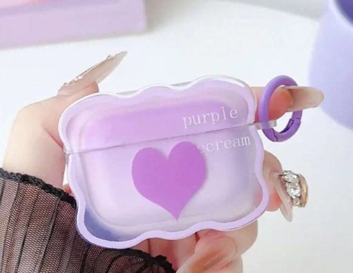 Shein 1 pieza Funda con forma de corazón para auriculares - Quierox - Tienda Online