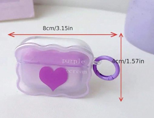 Shein 1 pieza Funda con forma de corazón para auriculares - Quierox - Tienda Online