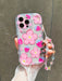 SHEIN 1 pieza Funda de teléfono a prueba de golpes con diseño floral y de fresa para iPhone 13 - Quierox - Tienda Online