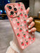 SHEIN 1 pieza Funda de teléfono con diseño de flor de fresa para Redmi Note 11 Pro 5G/ Note 11 Pro 4G - Quierox - Tienda Online
