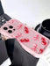 SHEIN 1 pieza Funda de teléfono con purpurina de lazo y flor de cerezo compatible con iPhone 12 Pro Max - Quierox - Tienda Online