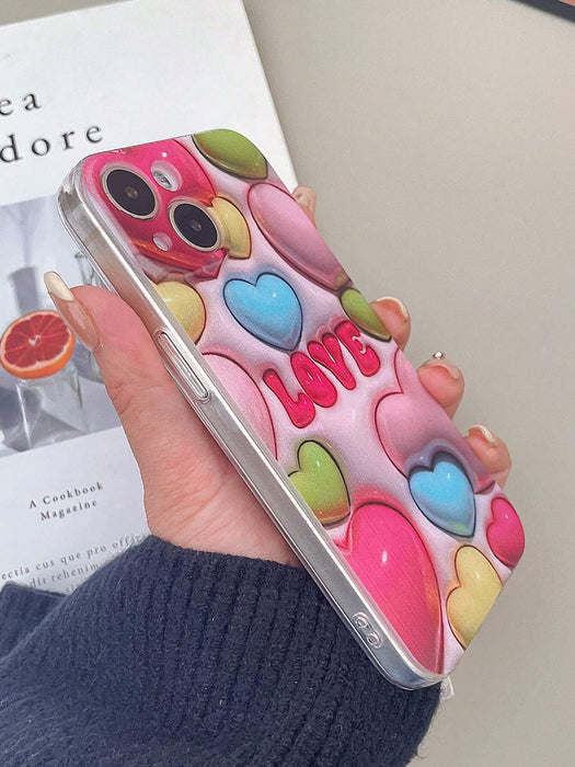 SHEIN 1 pieza Funda de teléfono de TPU transparente y a prueba de golpes para iPhone 15 Pro Max - Quierox - Tienda Online