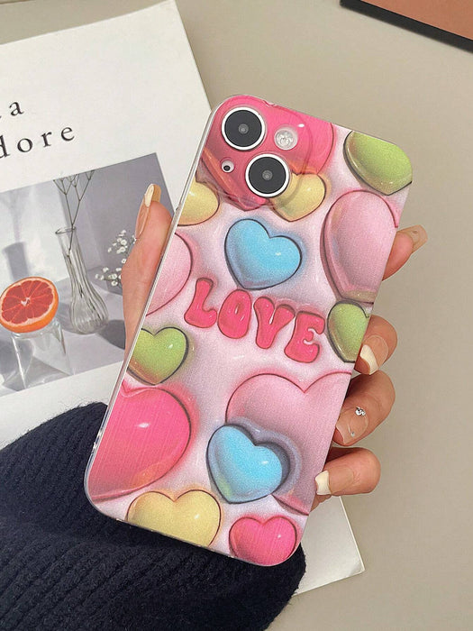 SHEIN 1 pieza Funda de teléfono de TPU transparente y a prueba de golpes para iPhone 15 Pro Max - Quierox - Tienda Online