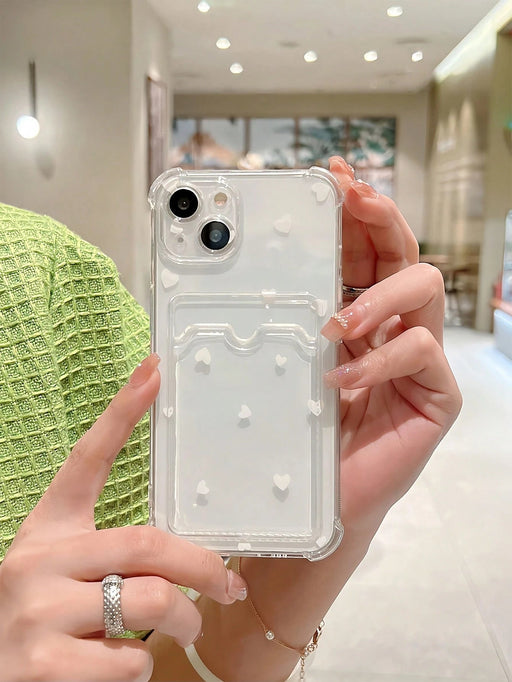 SHEIN 1 pieza Funda de teléfono protectora de TPU con patrón iPhone 12 - Quierox - Tienda Online