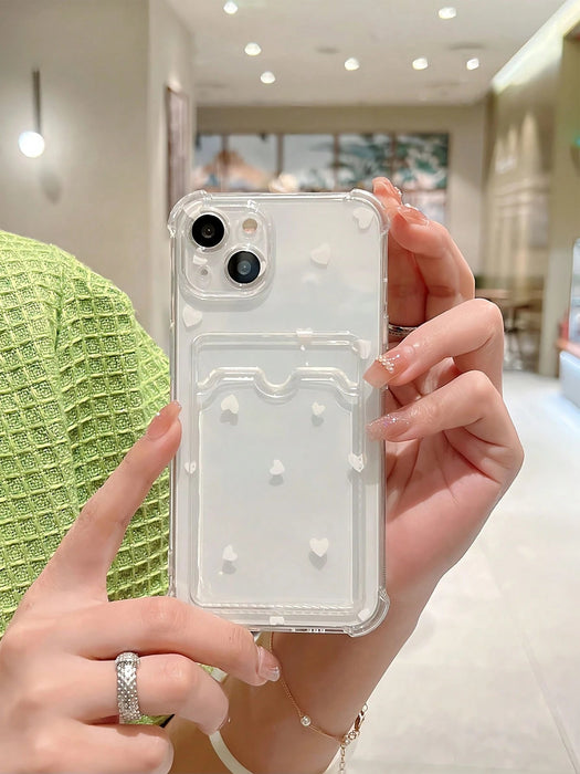 SHEIN 1 pieza Funda de teléfono protectora de TPU con patrón iPhone 12 - Quierox - Tienda Online