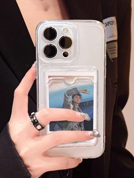 SHEIN 1 PIEZA Funda de teléfono transparente para iPhone XR - Quierox - Tienda Online