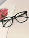SHEIN 1 pieza Gafas con marco cuadrado de cristal lente transparente - Quierox - Tienda Online