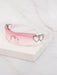 SHEIN 1 pieza Gafas de moda con decoración de corazón de metal sin marco - Quierox - Tienda Online