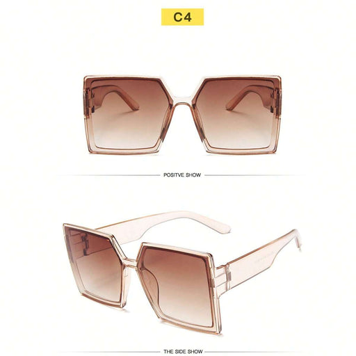 Shein 1 pieza Gafas de moda europeas y americanas con marco cuadrado - Quierox - Tienda Online