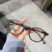 SHEIN 1 pieza Gafas de mujer con montura cuadrada vintage con estampado de leopardo - Quierox - Tienda Online