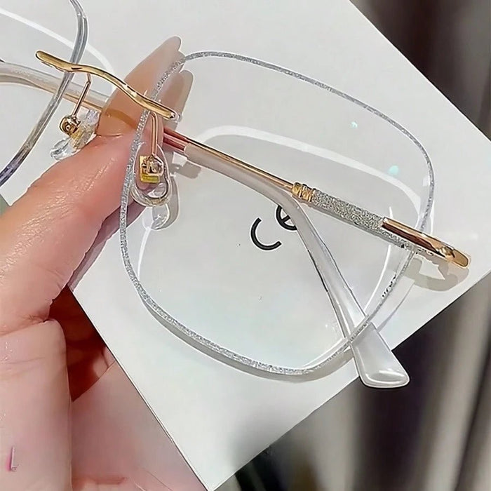 SHEIN 1 pieza Gafas sin marco con estampado de estrellas - Quierox - Tienda Online