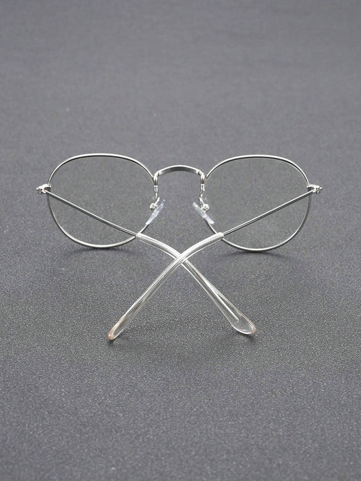 Shein 1 pieza Gafas transparentes para hombre para lectura, protección ocular, uso diario - Quierox - Tienda Online
