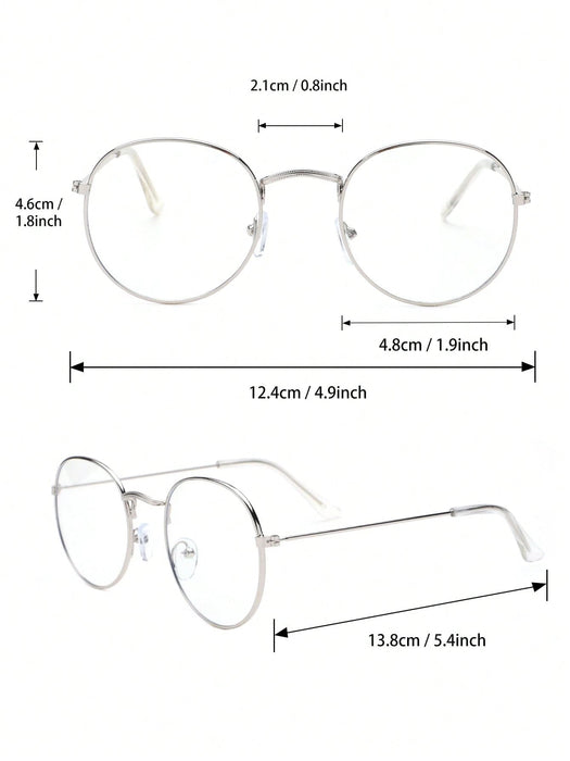 Shein 1 pieza Gafas transparentes para hombre para lectura, protección ocular, uso diario - Quierox - Tienda Online