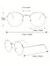 Shein 1 pieza Gafas transparentes para hombre para lectura, protección ocular, uso diario - Quierox - Tienda Online