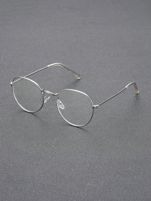 Shein 1 pieza Gafas transparentes para hombre para lectura, protección ocular, uso diario - Quierox - Tienda Online