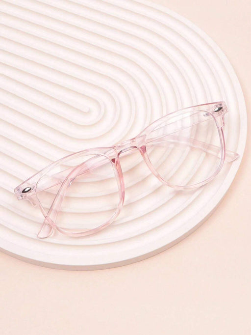 Shein 1 pieza Gafas unisex de montura lisa para computadora - Quierox - Tienda Online