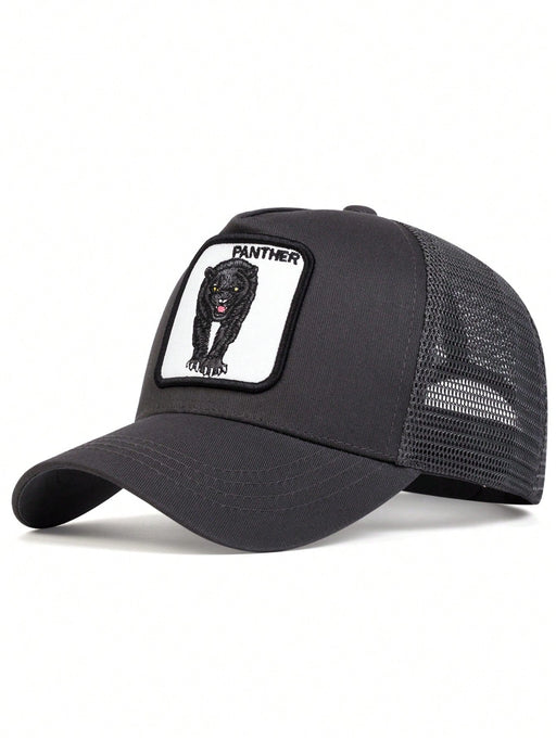 Shein 1 pieza Gorra de béisbol con bordado de estampado de leopardo - Quierox - Tienda Online
