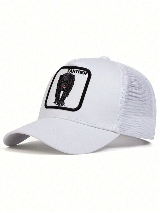 Shein 1 pieza Gorra de béisbol con bordado de estampado de leopardo - Quierox - Tienda Online