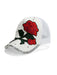 SHEIN 1 pieza Gorra de béisbol con bordado floral con diamante de imitación - Quierox - Tienda Online