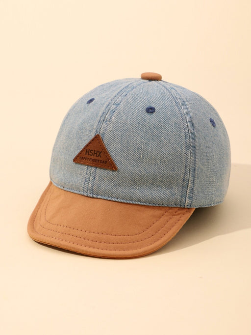 Shein 1 pieza gorra de béisbol de mezclilla ajustable para bebé sombrero casual - Quierox - Tienda Online
