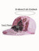 SHEIN 1 pieza Gorra de béisbol de mujer con patrón floral aleatorio - Quierox - Tienda Online