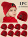 Shein 1 pieza Gorro de punto con letra para niños, gorro de punto de moda con letra - Quierox - Tienda Online