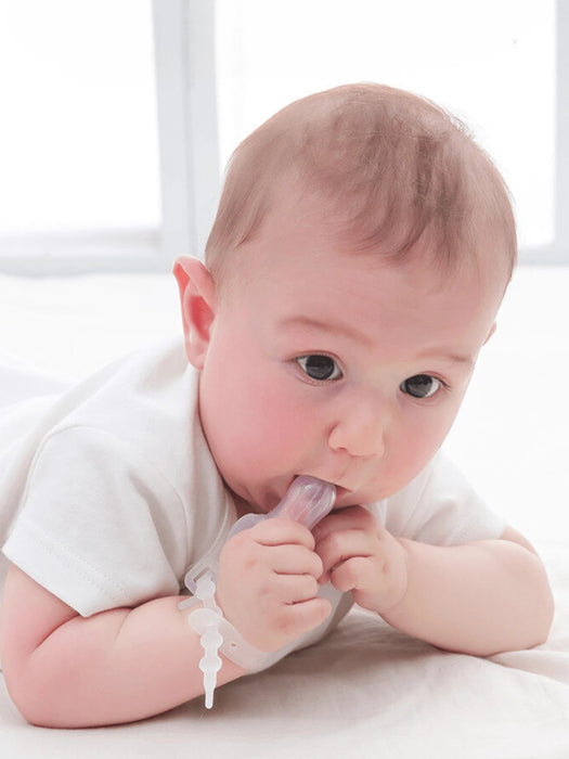 Shein 1 pieza Guante para dedos de silicona para bebé para prevenir morder - Quierox - Tienda Online