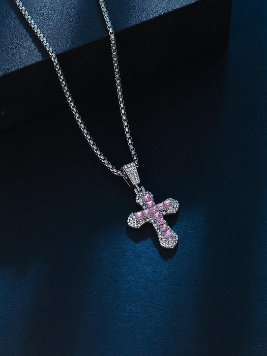 SHEIN 1 pieza + Hombres + Collar europeo y americano - Quierox - Tienda Online