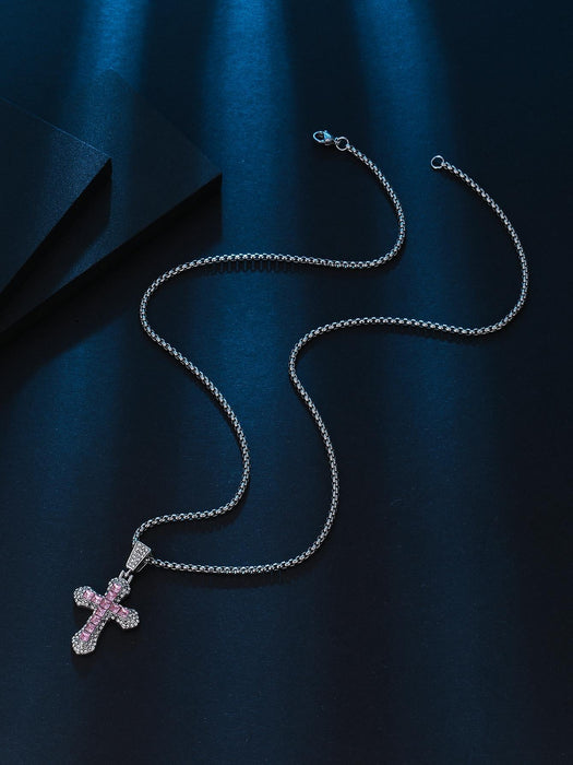 SHEIN 1 pieza + Hombres + Collar europeo y americano - Quierox - Tienda Online