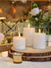 SHEIN 1 Pieza Luces ambientales de velas sin llama blancas sin control remoto - Quierox - Tienda Online