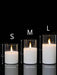 SHEIN 1 Pieza Luces ambientales de velas sin llama blancas sin control remoto - Quierox - Tienda Online