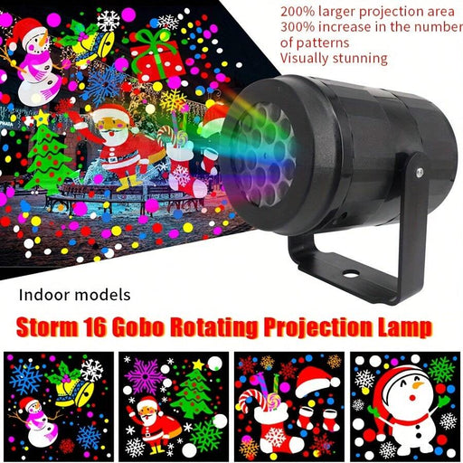 SHEIN 1 pieza Luces proyectoras de copos de nieve LED - Quierox - Tienda Online