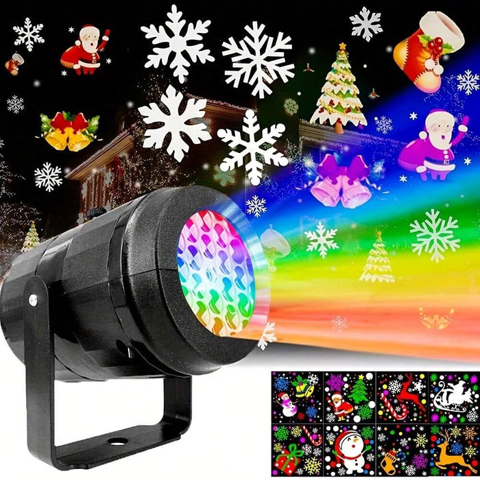 SHEIN 1 pieza Luces proyectoras de copos de nieve LED - Quierox - Tienda Online