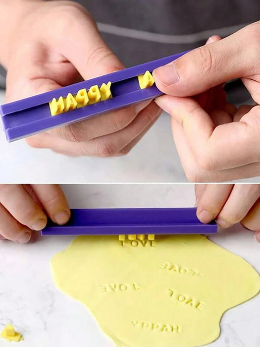 Shein 1 pieza mini sello alfanumérico para galletas - Quierox - Tienda Online