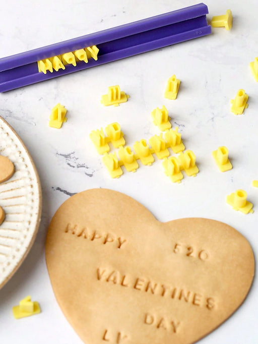 Shein 1 pieza mini sello alfanumérico para galletas - Quierox - Tienda Online