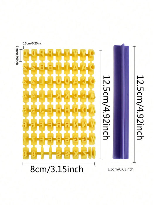 Shein 1 pieza mini sello alfanumérico para galletas - Quierox - Tienda Online