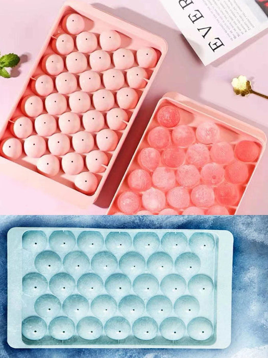 Shein 1 pieza molde de bola de hielo de color aleatorio con múltiples rejillas - Quierox - Tienda Online