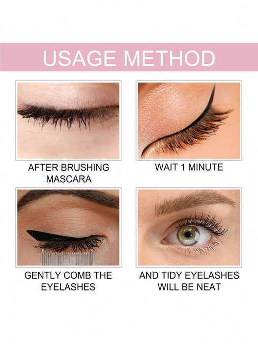 SHEIN 1 pieza Peine de pestañas de acero rosa - Quierox - Tienda Online