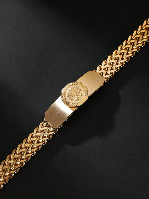 SHEIN 1 pieza Pulsera de cadena con elemento del árbol de la vida - Quierox - Tienda Online