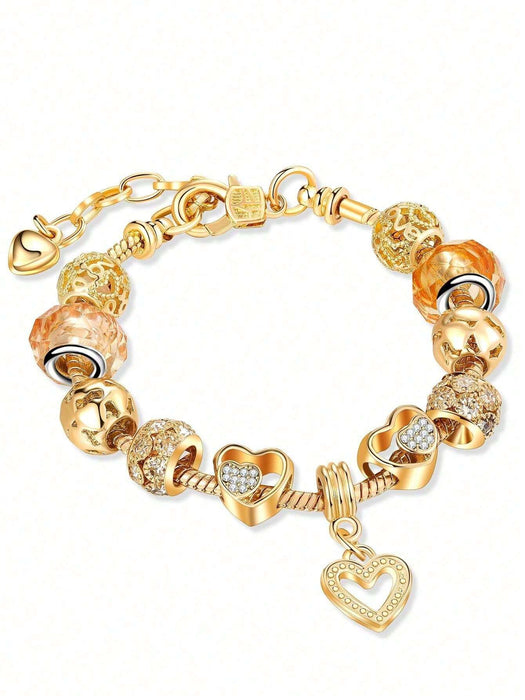 Shein 1 Pieza Pulsera De Cuentas De Bricolaje Con Diseño Minimalista - Quierox - Tienda Online