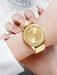 Shein 1 pieza Reloj de mujer dorado para negocios casuales - Quierox - Tienda Online