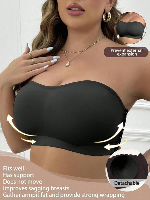 SHEIN 1 pieza Sostén con cierre de cuello halter de unicolor y minimalista - Quierox - Tienda Online