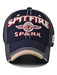Shein 1 pieza "SPARK1932" Gorra de béisbol con bordado de letras en estilo callejero vintage - Quierox - Tienda Online