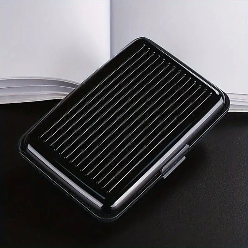 SHEIN 1 pieza Tarjetero aleación de aluminio - Quierox - Tienda Online