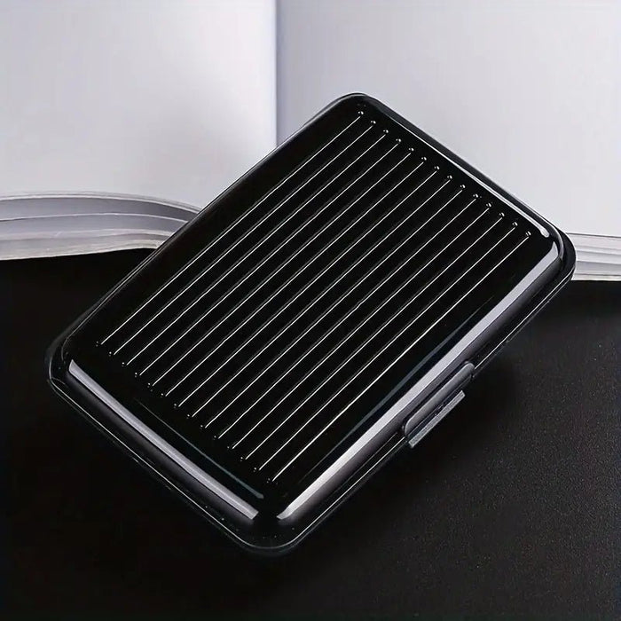 SHEIN 1 pieza Tarjetero aleación de aluminio - Quierox - Tienda Online