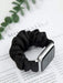 SHEIN 1 pieza Tira coletero unisex negro pelo compatible con Apple Watch banda 42/44/45 - Quierox - Tienda Online