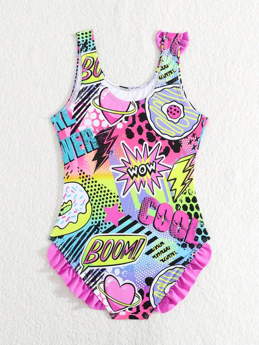 SHEIN 1 pieza Traje de baño de una sola pieza con estampado floral - Quierox - Tienda Online