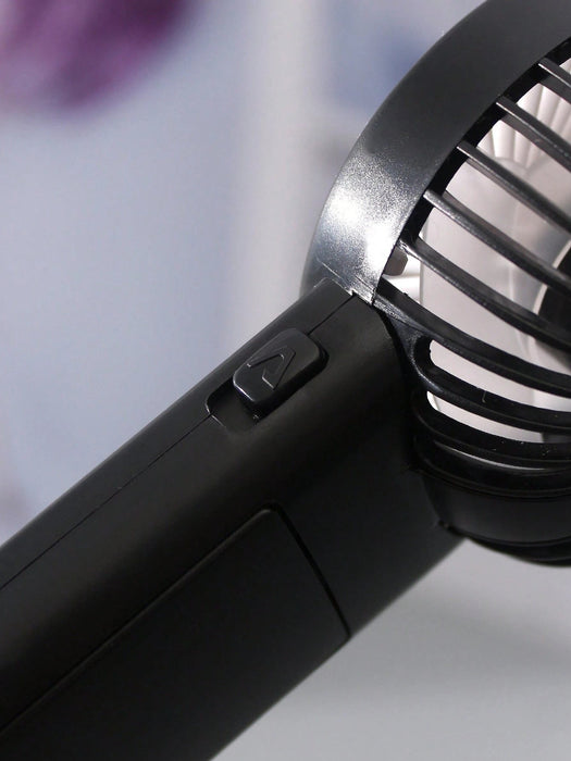 Shein 1 Pieza Ventilador Portátil De Mano Alimentado Con Una Batería Aa - Quierox - Tienda Online