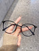 SHEIN 1 Piezas Gafas de mujer TR90 redondas, estilo casual - Quierox - Tienda Online