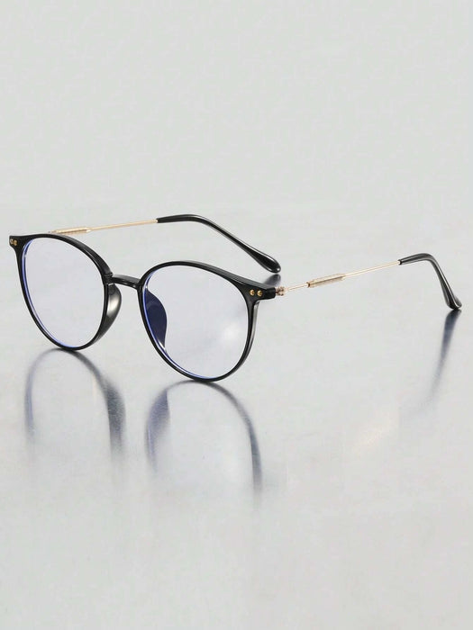 SHEIN 1 Piezas Gafas de mujer TR90 redondas, estilo casual - Quierox - Tienda Online